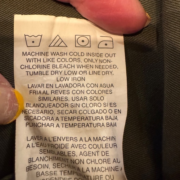 Lee Plus Relaxed Fit Straight Leg Pants β 30W Medium β Olive Green - Picture 9 of 9